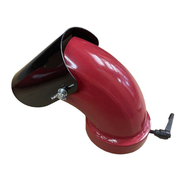 Order a A genuine replacement discharge chute turnable head for the Titan Pro TP800 petrol wood chipper.